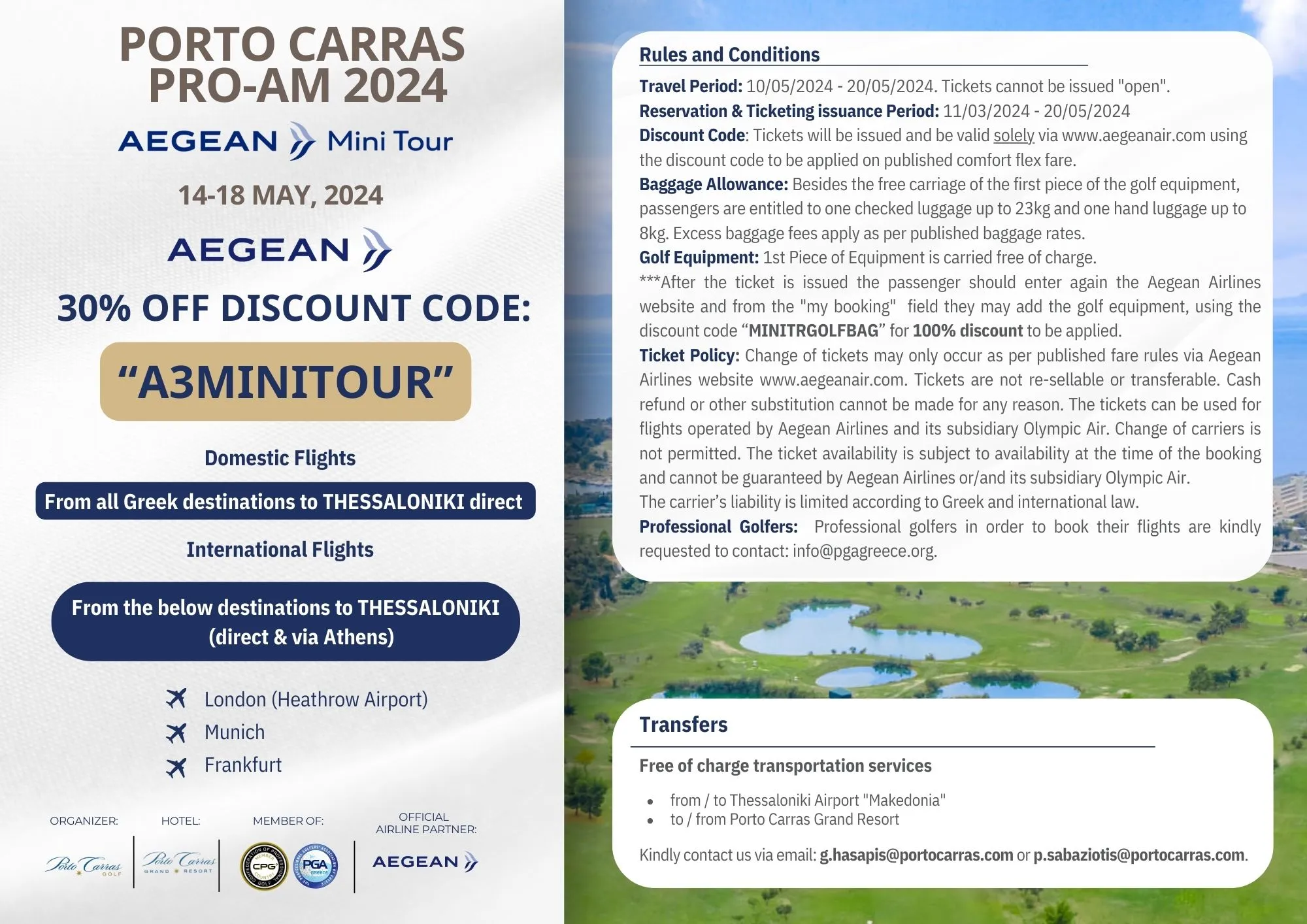 Porto Carras Pro AM Aegean Mini Tour 2024